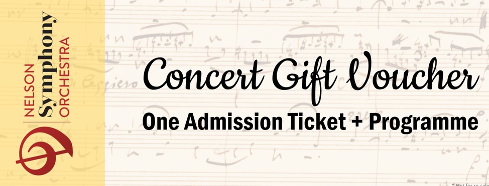 Nelson symphony Orchestra NSO Gift Card